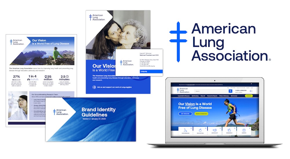 American Lung Association Branding
