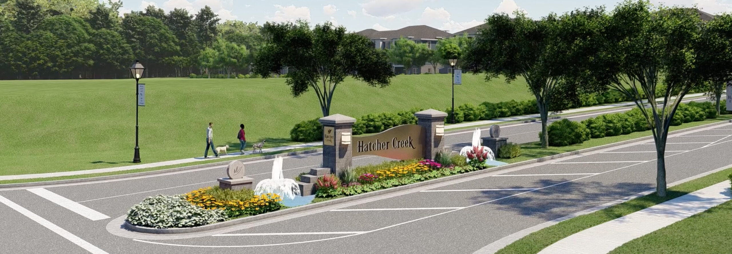Hatcher Creek Entrance Rendering